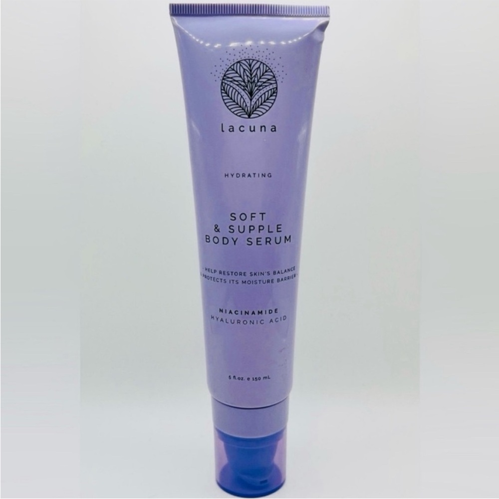 Lacuna Hydrating Soft & Supple Body Serum Niacinamide Hyaluronic Acid 5oz NEW